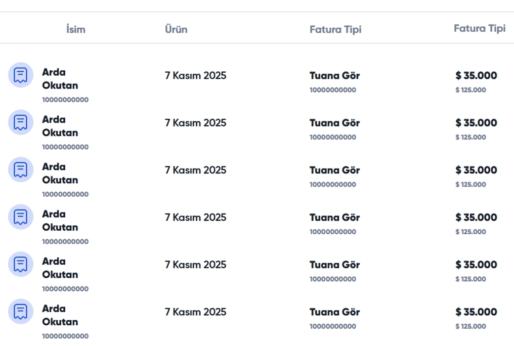 E-Fatura Entegrasyonu